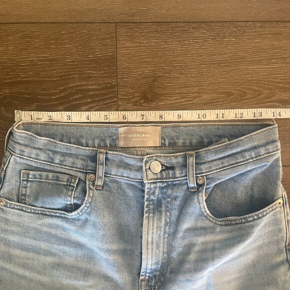 Everlane The Cheeky Jean Size 28 Light Wash - Picture 5 of 7